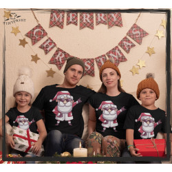 Zestaw koszulek Mikołaj 2